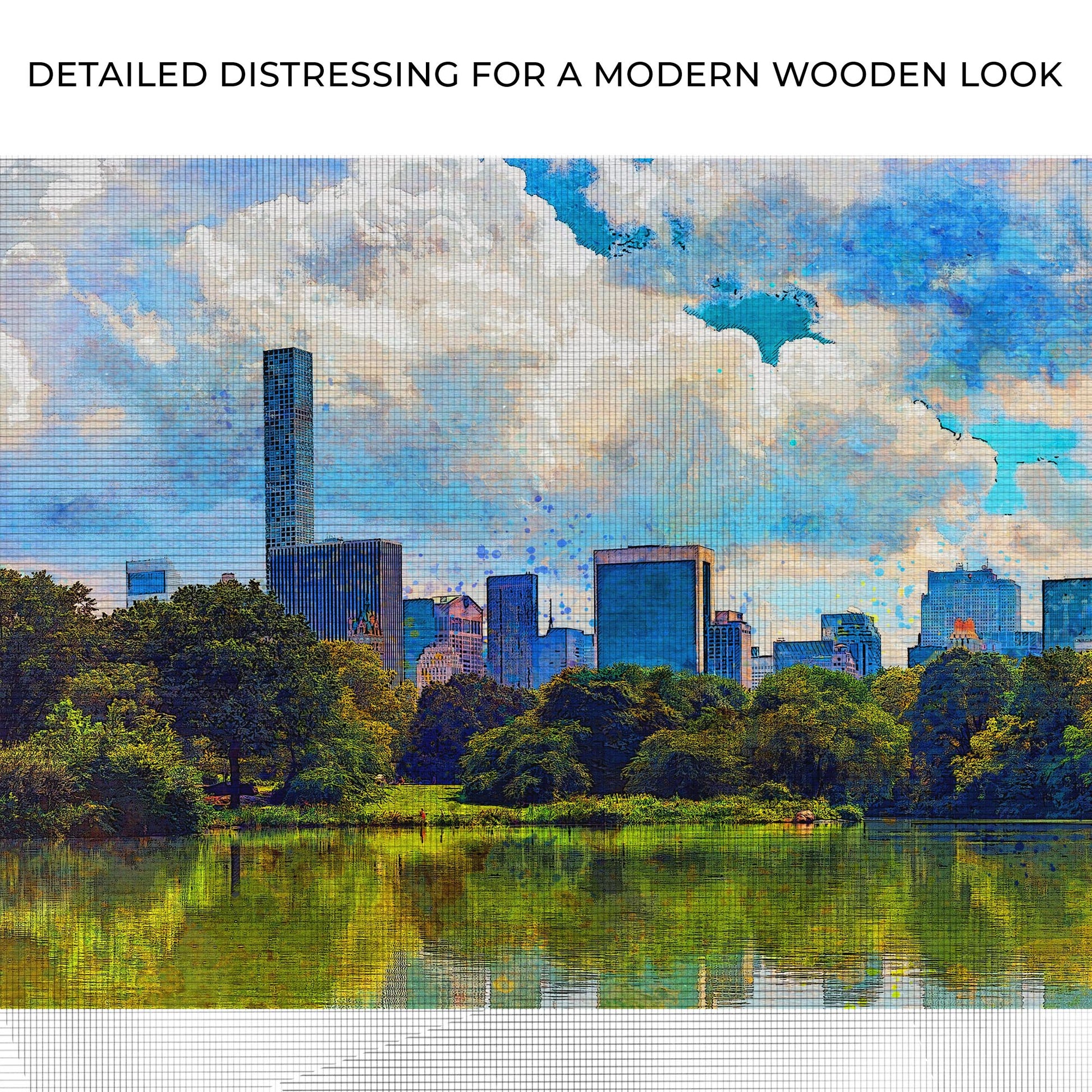 Central Park Canvas Wall Art II Zoom - Image by Tailored Canvases
