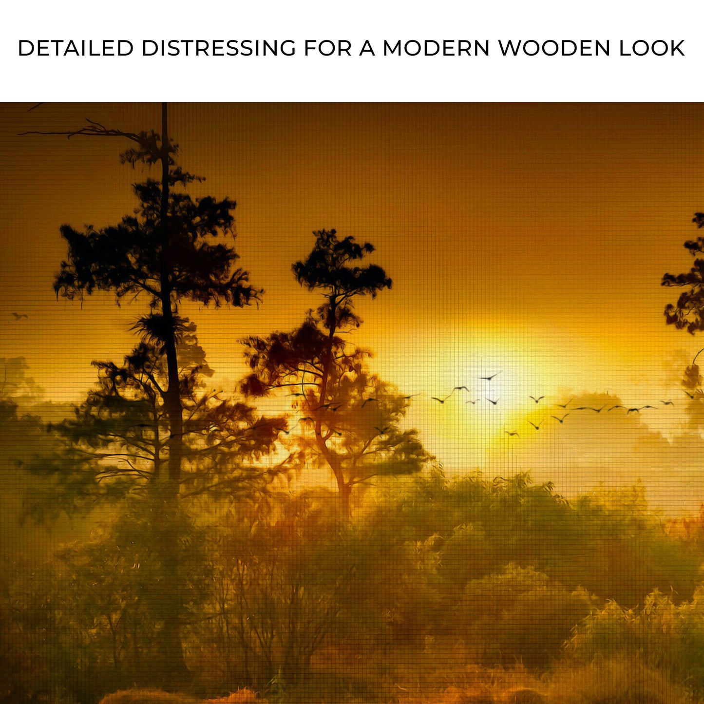 Trees At Dusk Canvas Wall Art Zoom - Image by Tailored Canvases
