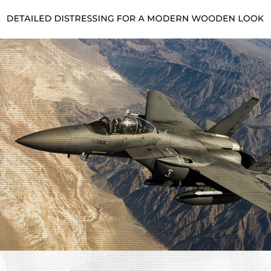 Fighter Plane Canvas Wall Art Zoom - Image by Tailored Canvases