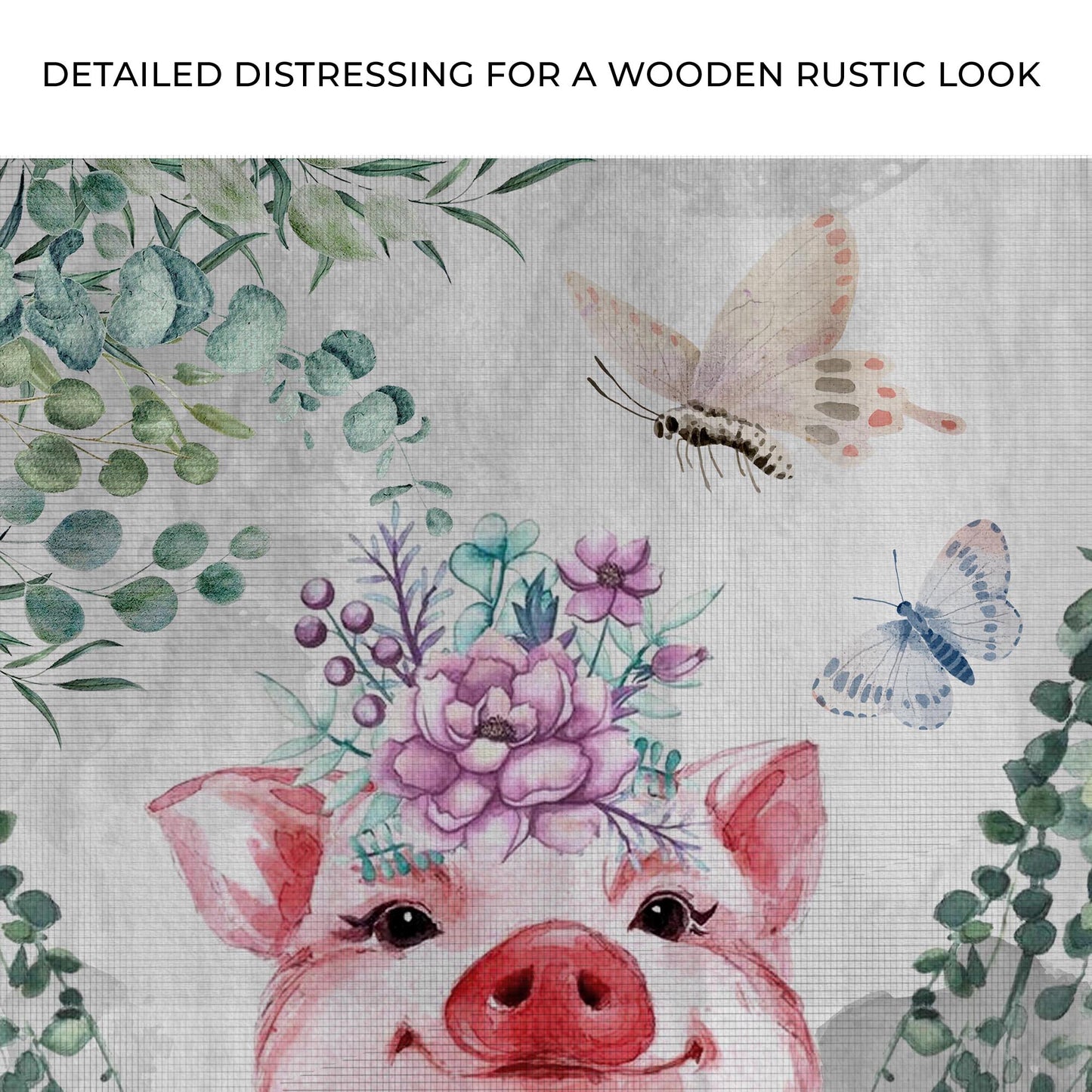 The Cutest Piglet Canvas Wall Art Zoom - Image by Tailored Canvases