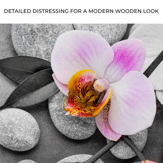 Fresh White Orchid Flower Canvas Wall Art Zoom - Image by Tailored Canvases