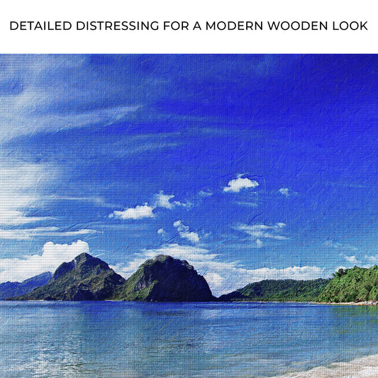 Tropical Beach Canvas Wall Art Zoom - Image by Tailored Canvases