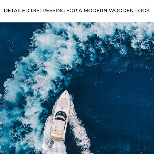 Boat Yacht In The Ocean Canvas Wall Art Zoom - Image by Tailored Canvases