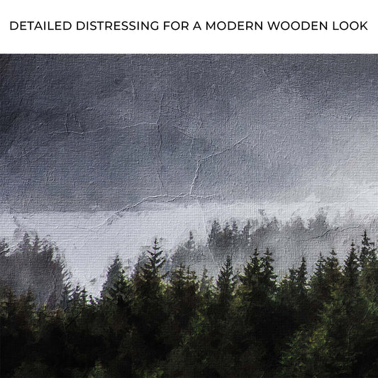 Into The Mist Among The Forest Canvas Wall Art Zoom - Image by Tailored Canvases