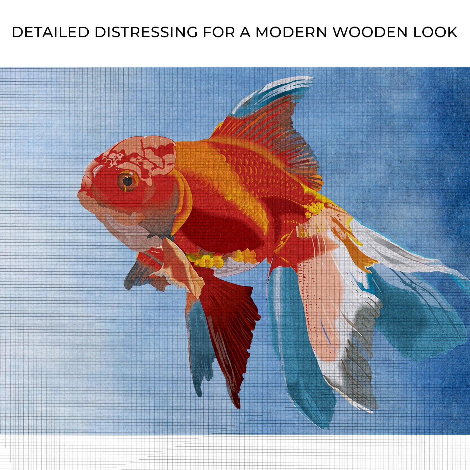 Watercolor Goldfish Canvas Wall Art Zoom - Image by Tailored Canvases