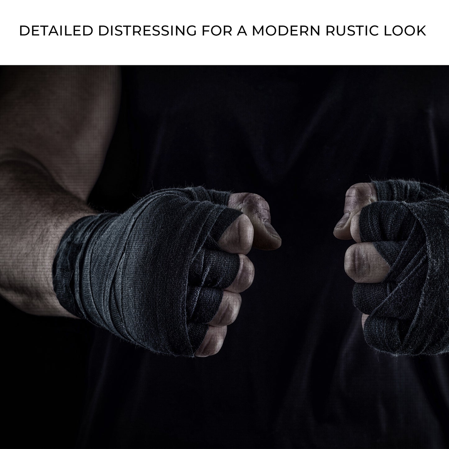 Kickboxing Wrapped Hand Canvas Wall Art Zoom - Image by Tailored Canvases