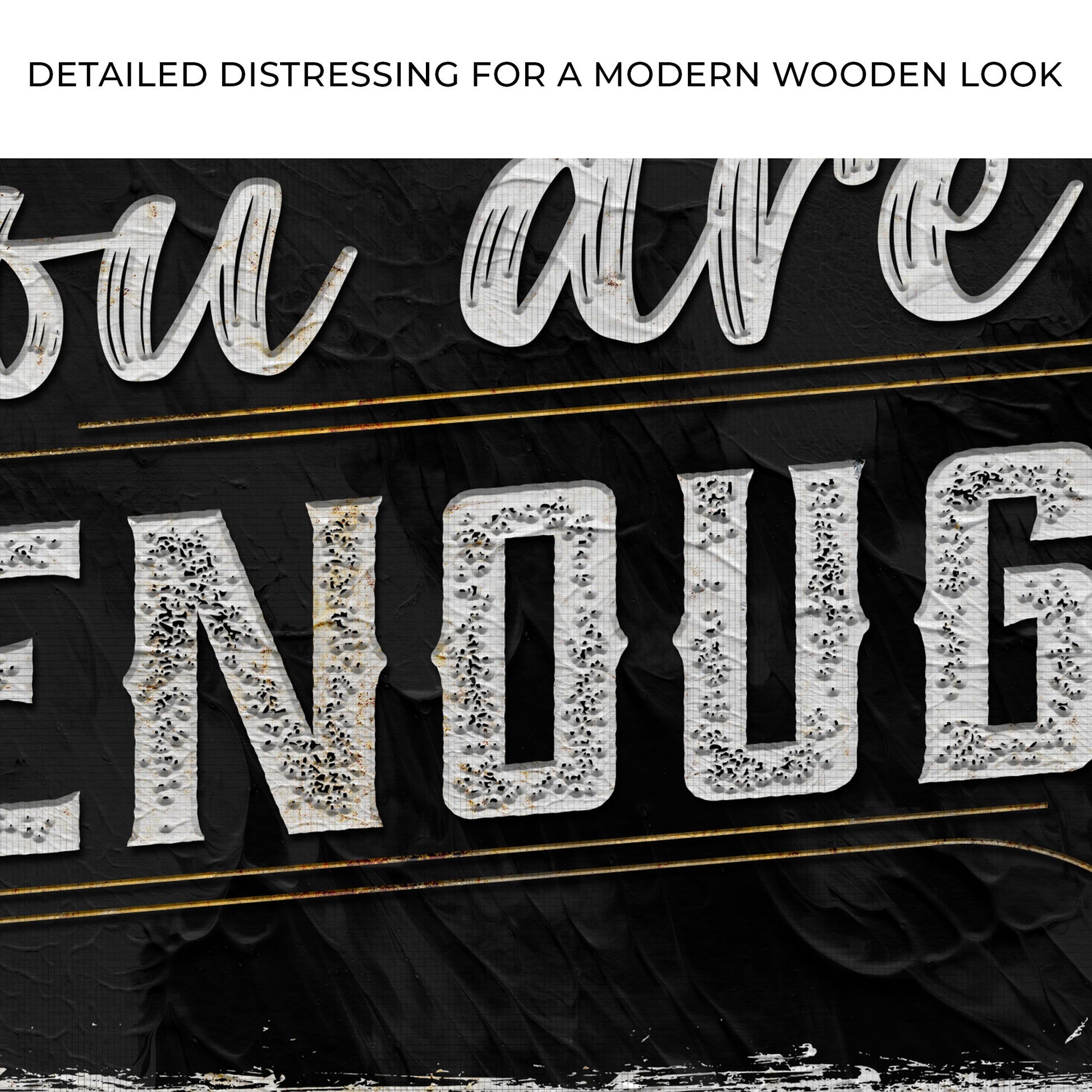 You Are Enough Sign II Zoom - Image by Tailored Canvases