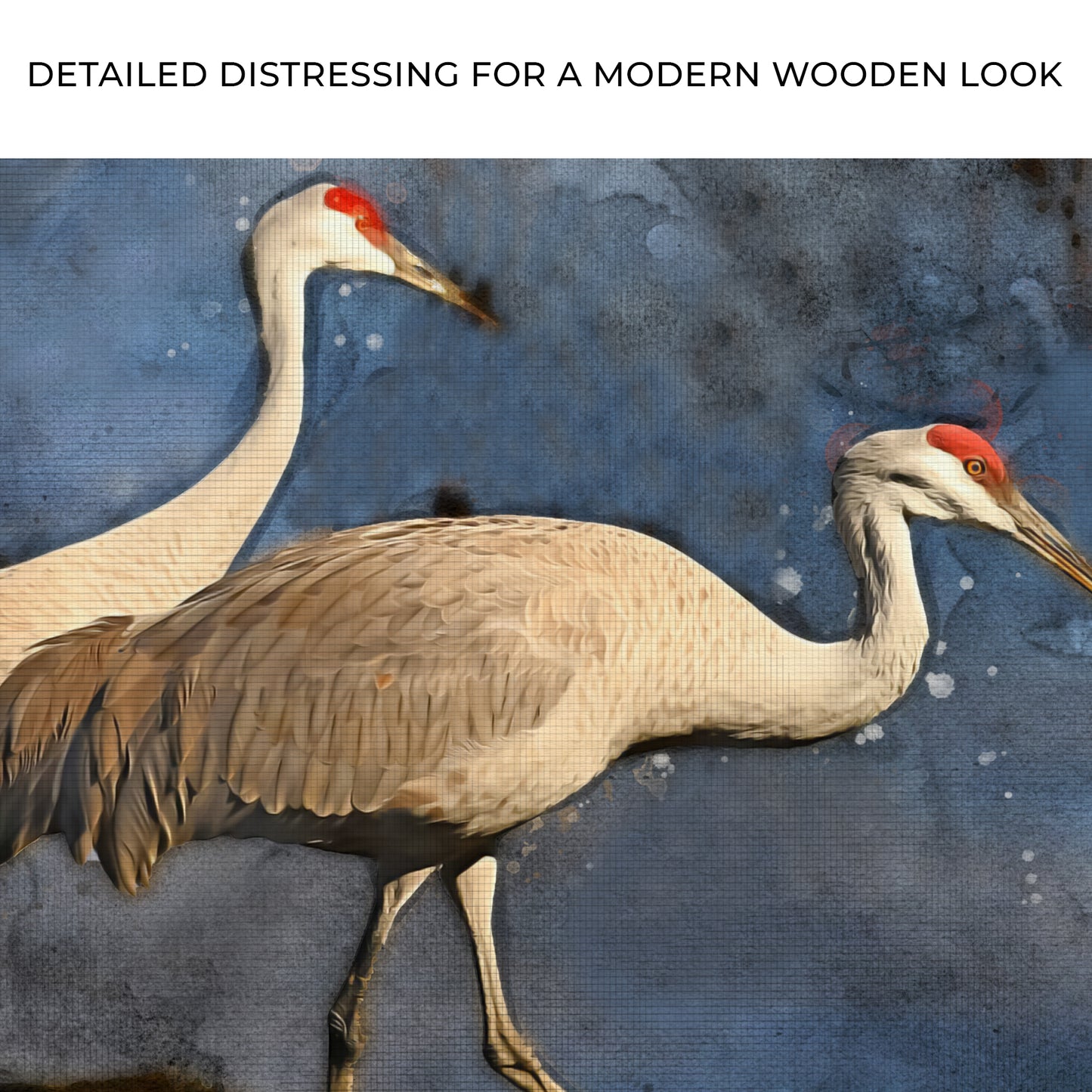 Chinese Crane Wall Art II Zoom - Image by Tailored Canvases