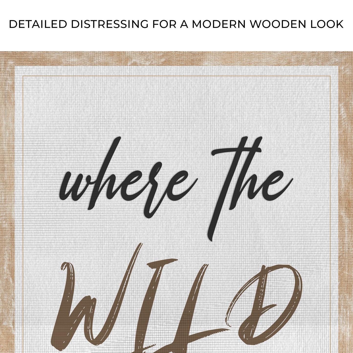 Where The Wild Things Play Sign Zoom - Image by Tailored Canvases