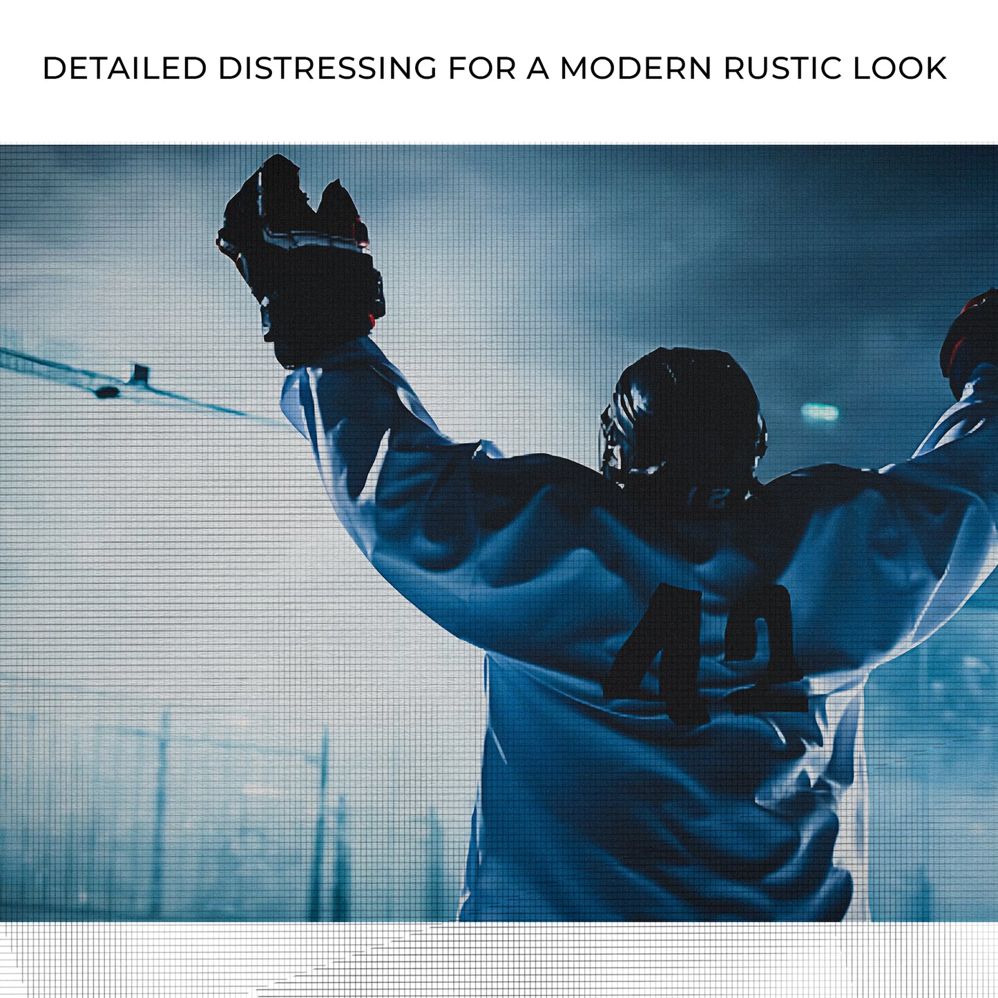 Ice Hockey Player Canvas Wall Art Zoom - Image by Tailored Canvases