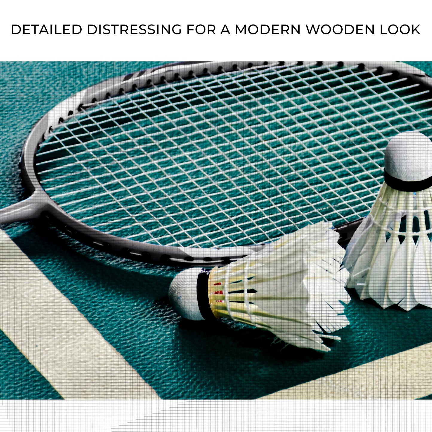 Badminton Gear Canvas Wall Art Zoom - Image by Tailored Canvases