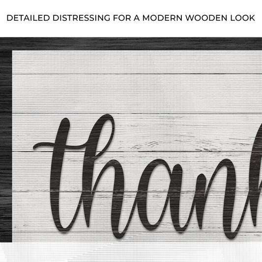 Thankful And Blessed Sign III Zoom - Image by Tailored Canvases