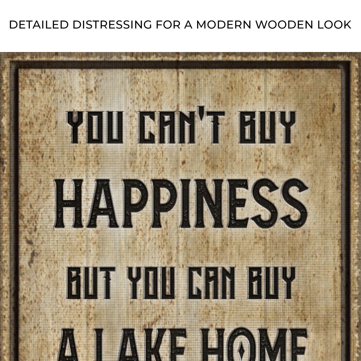 Lake Home Sign Zoom - Image by Tailored Canvases