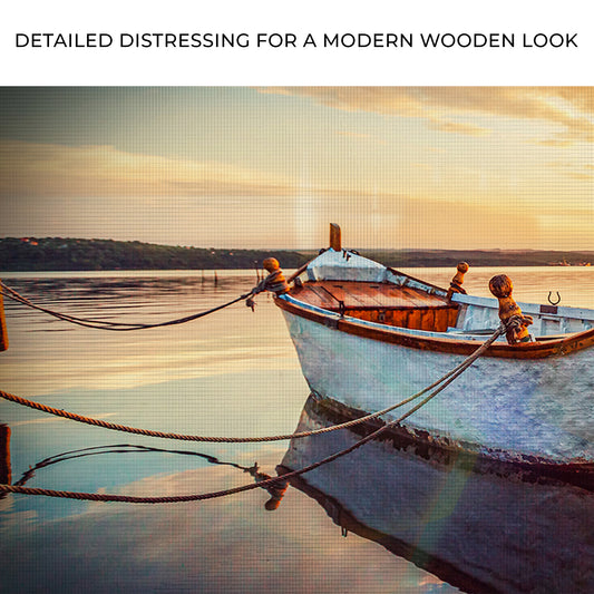 Sunset Boating Canvas Wall Art Zoom - Image by Tailored Canvases