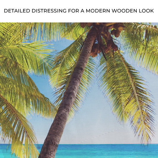 Coconut Trees By The Beach Canvas Wall Art Zoom - Image by Tailored Canvases