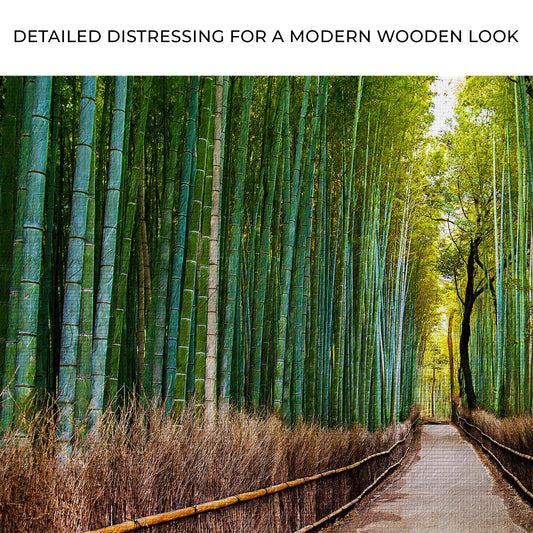 In Between A Forest Of Bamboo Trees Canvas Wall Art Zoom - Image by Tailored Canvases