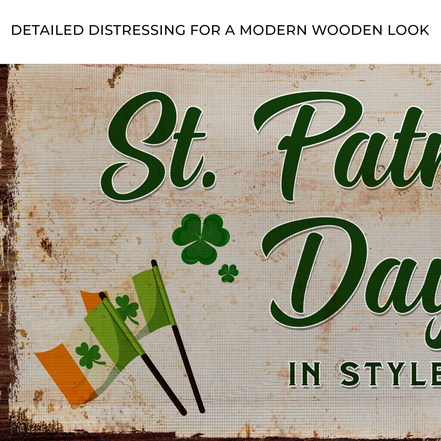 Raise A Pint And Celebrate St. Patrick's Day In Style Sign Zoom - Image by Tailored Canvases