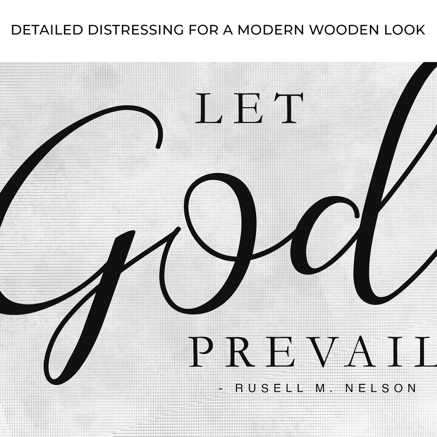 Let God Prevail Sign II Zoom - Image by Tailored Canvases