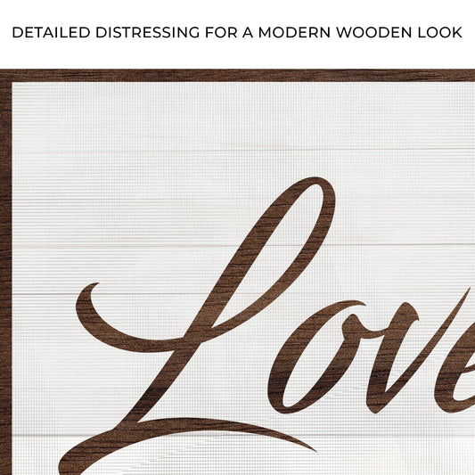 Love You More Sign III Zoom - Image by Tailored Canvases