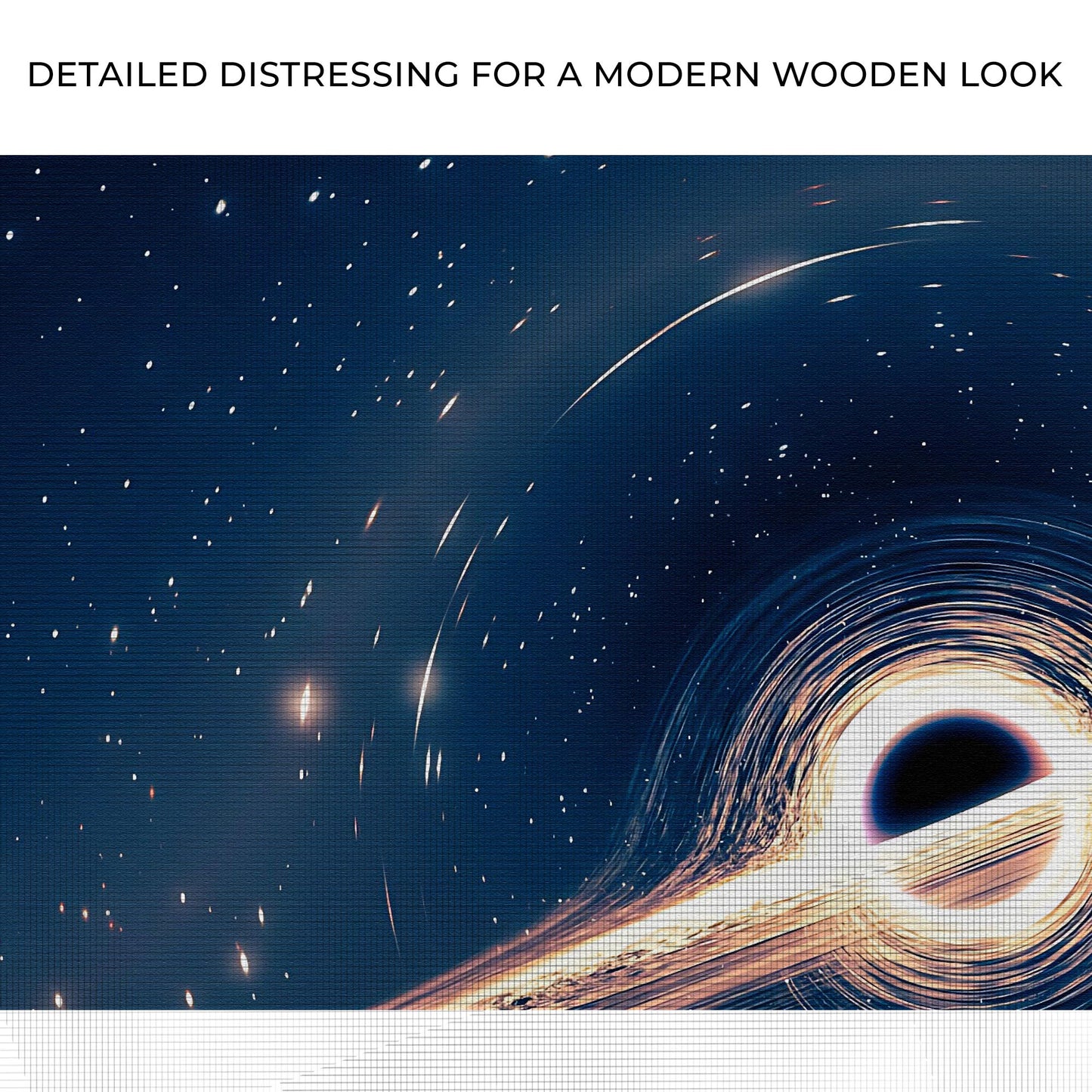 Black Hole Canvas Wall Art Zoom - Image by Tailored Canvases