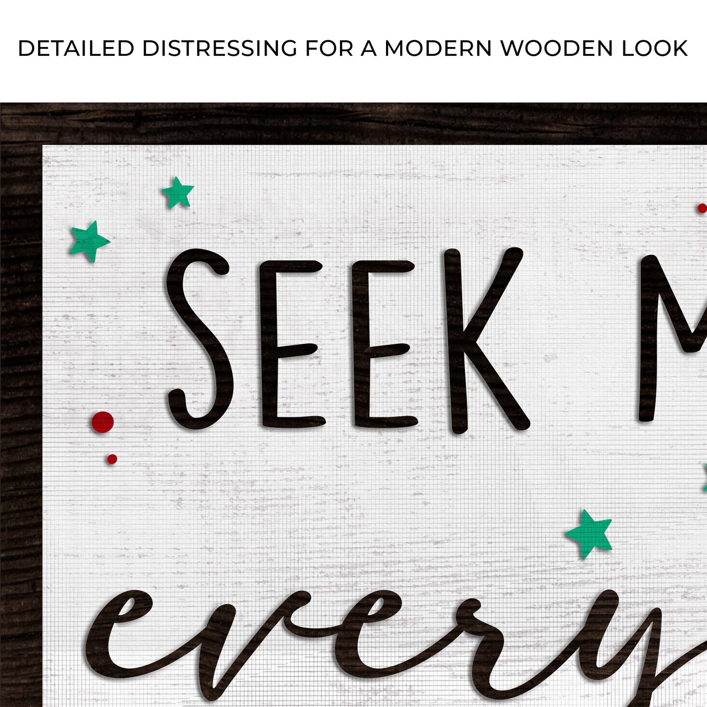 Seek Magic Every Day Sign III Zoom - Image by Tailored Canvases