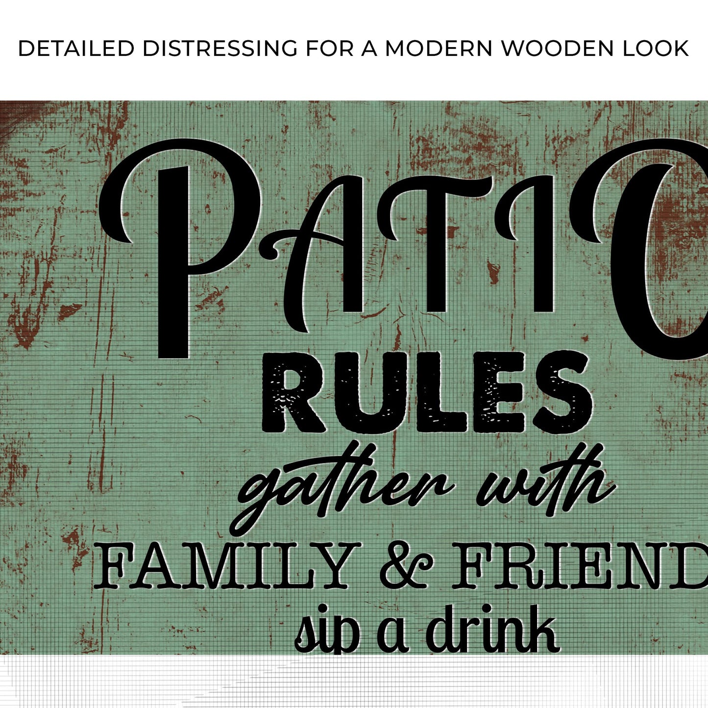 Patio Rules Sign V Zoom - Image by Tailored Canvases