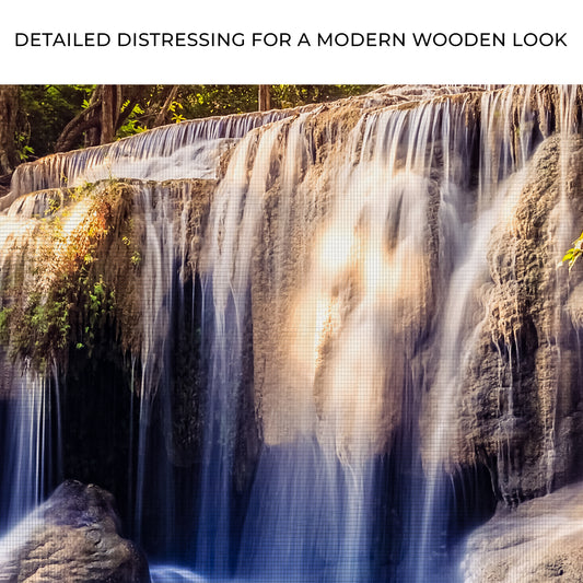 Rainforest Waterfall Canvas Wall Art Zoom - Image by Tailored Canvases