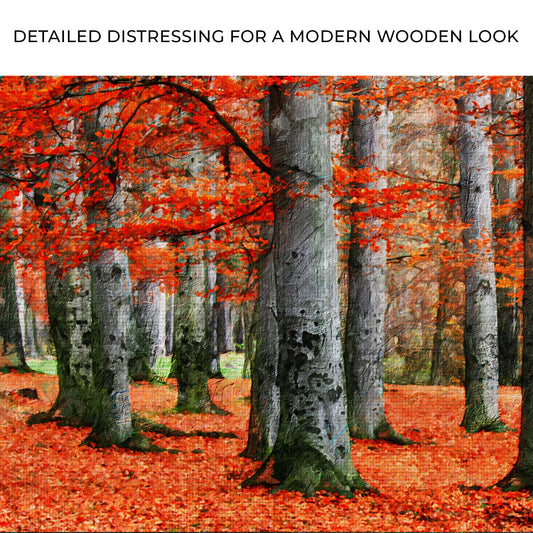 Red Beech Trees Canvas Wall Art Zoom - Image by Tailored Canvases