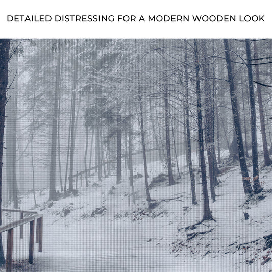 Spruce Forest Snowfall Canvas Wall Art Zoom - Image by Tailored Canvases