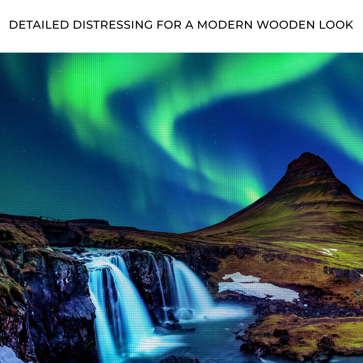 Northern Lights Canvas Wall Art Zoom - Image by Tailored Canvases