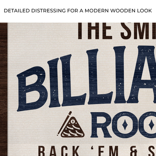 Rack Em Stack Em Billiards Room Sign II