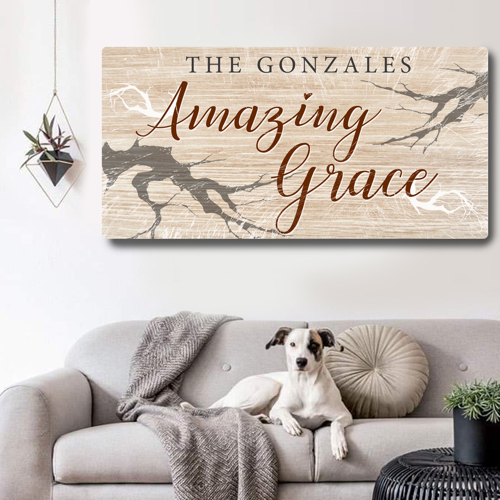 Amazing Grace Sign Style 1 - Image by Tailored Canvases