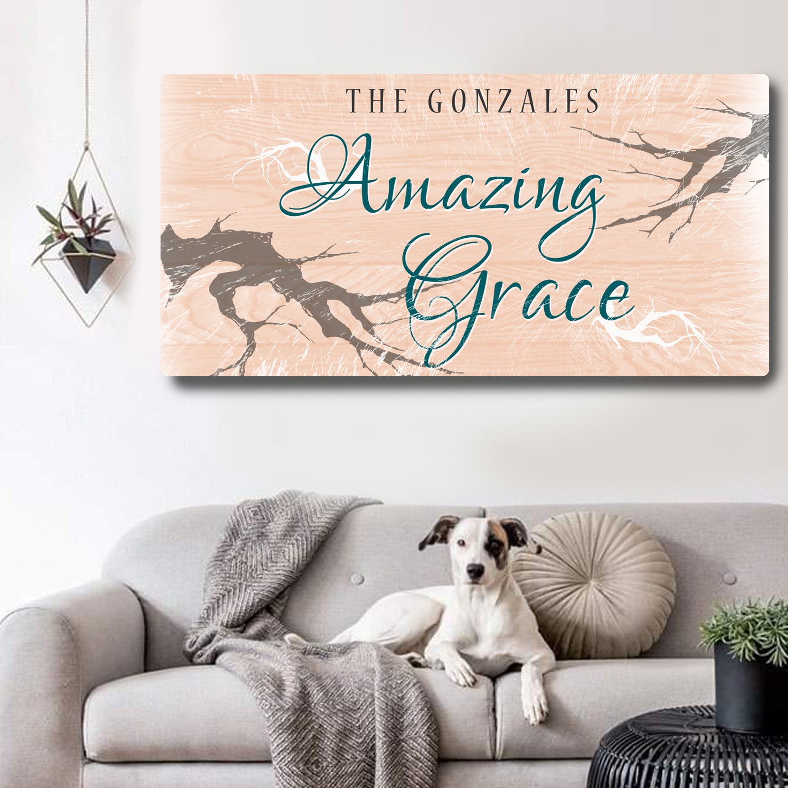 Amazing Grace Sign Style 2 - Image by Tailored Canvases