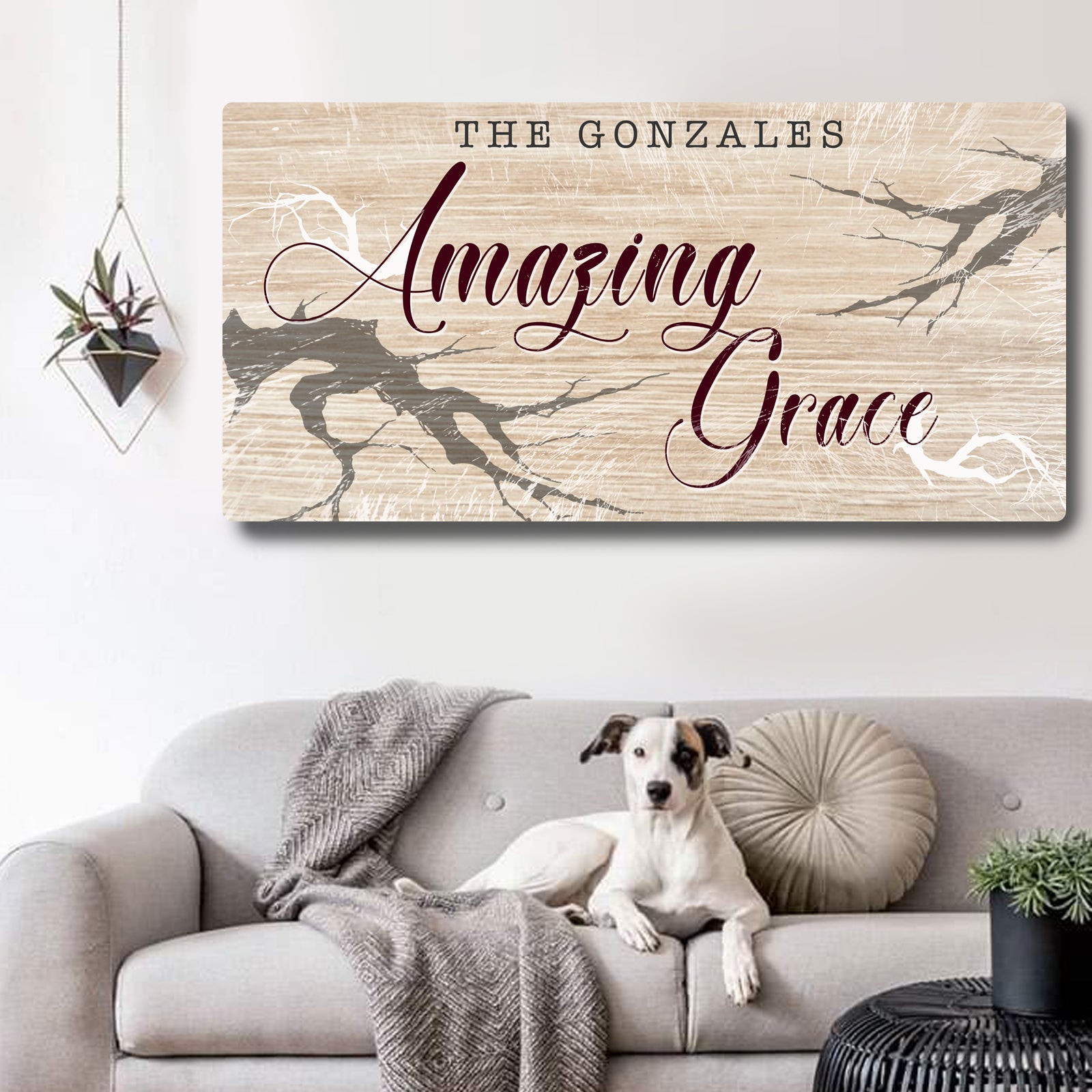 Amazing Grace Sign - Image by Tailored Canvases