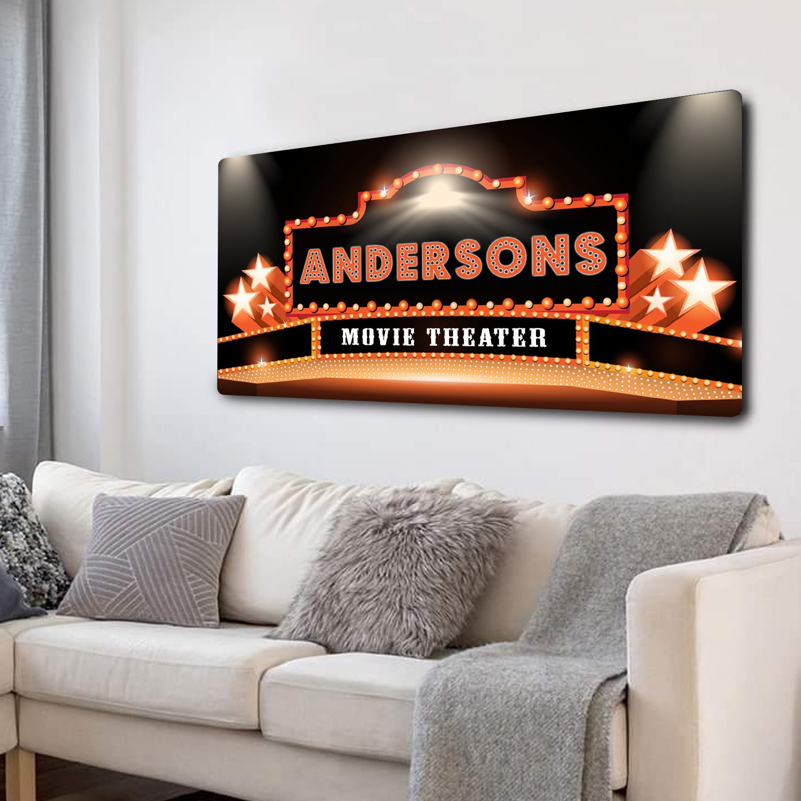 Theater Sign II - Image by Tailored Canvases