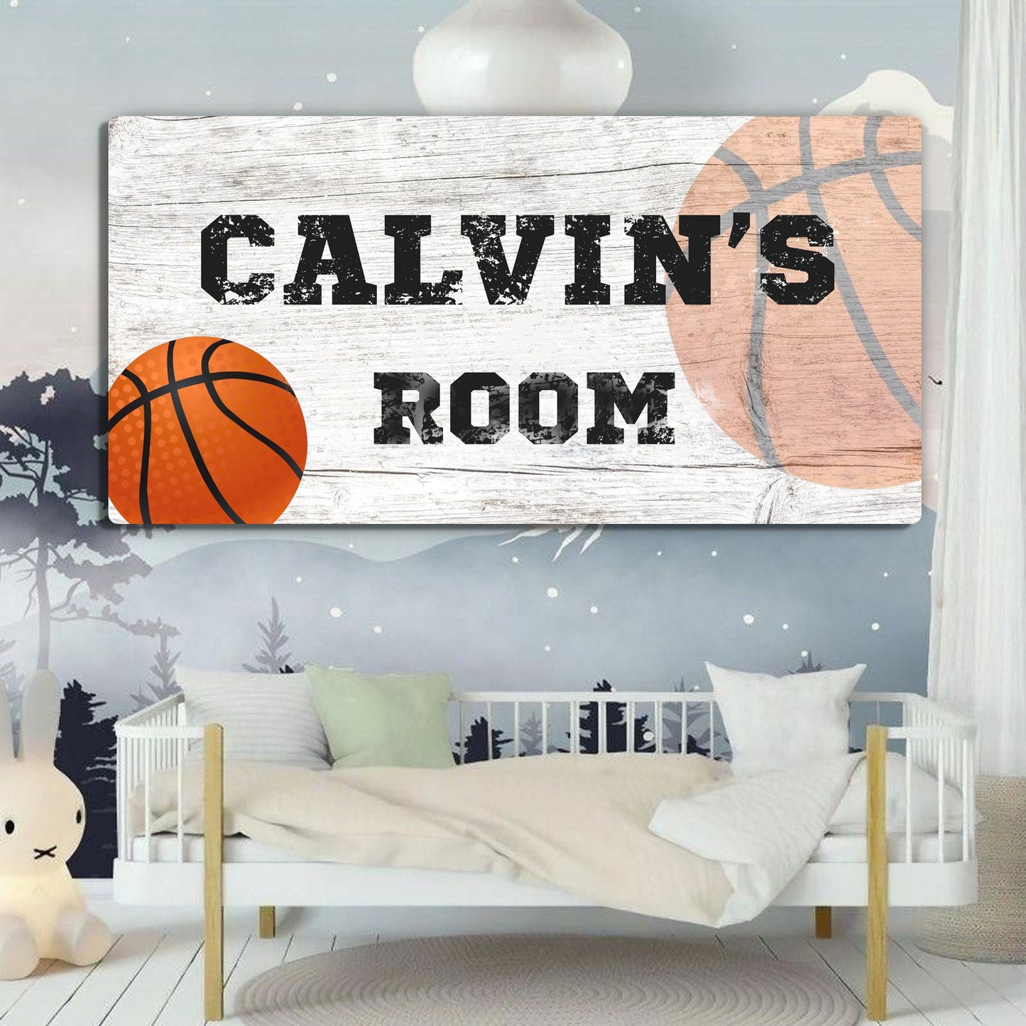 Kid's room Sign - Image by Tailored Canvases