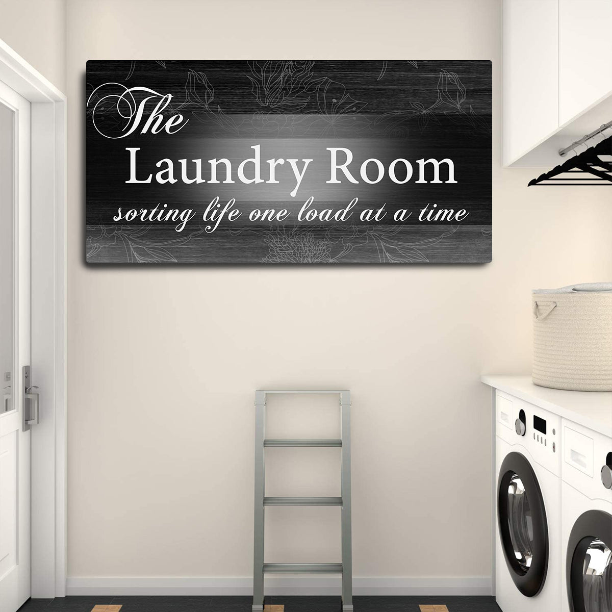 The Laundry Room Sign Style 2 - Image by Tailored Canvases