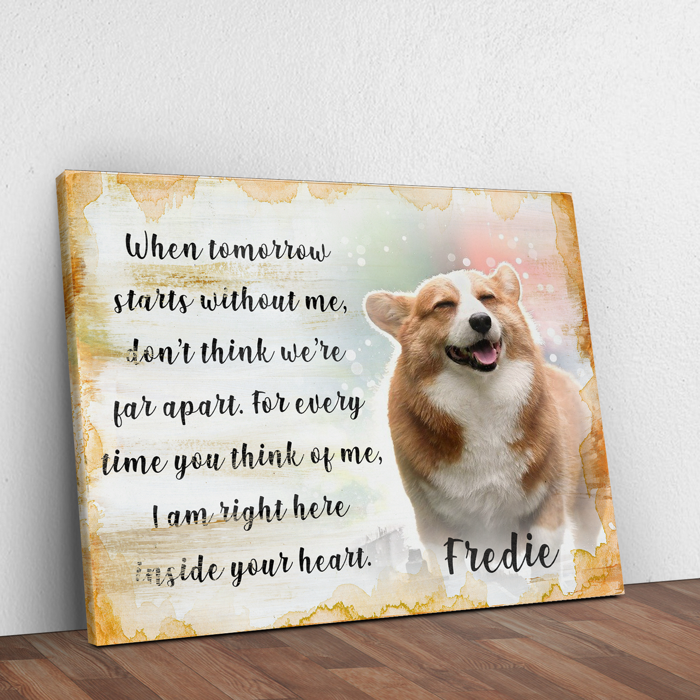 Pet Memorial Sign II - Image by Tailored Canvases