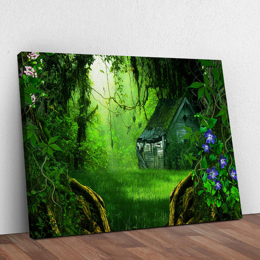 Cottage Dense Jungle Canvas Wall Art Style 2 - Image by Tailored Canvases