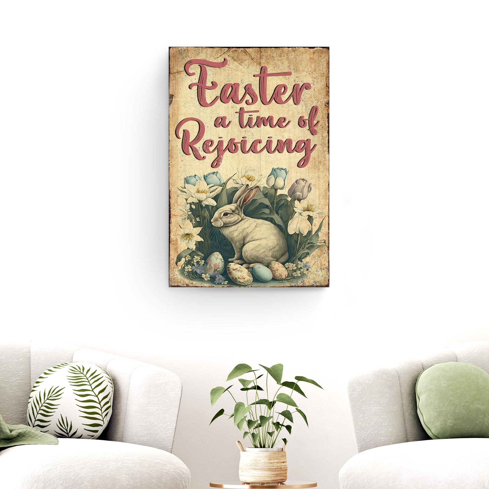 A Time Of Rejoicing Sign - Image by Tailored Canvases