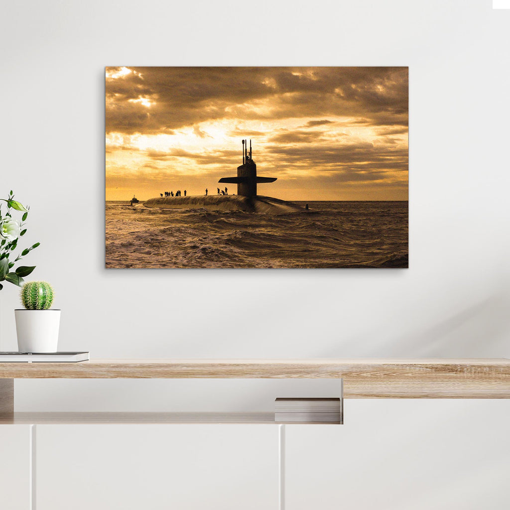 Boat Submarine Canvas Wall Art by Tailored Canvases