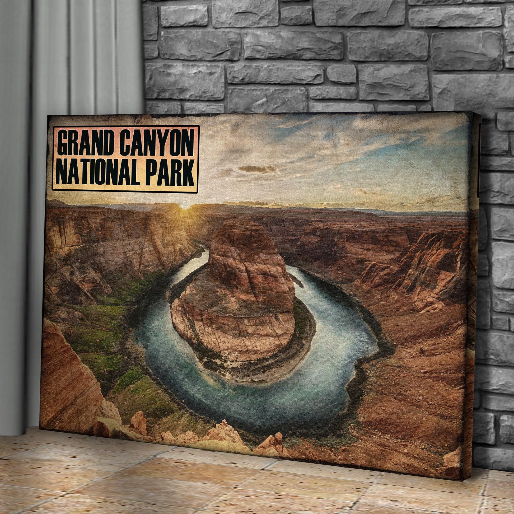 Grand Canyon Canvas Wall Art II Style 2 - Image by Tailored Canvases