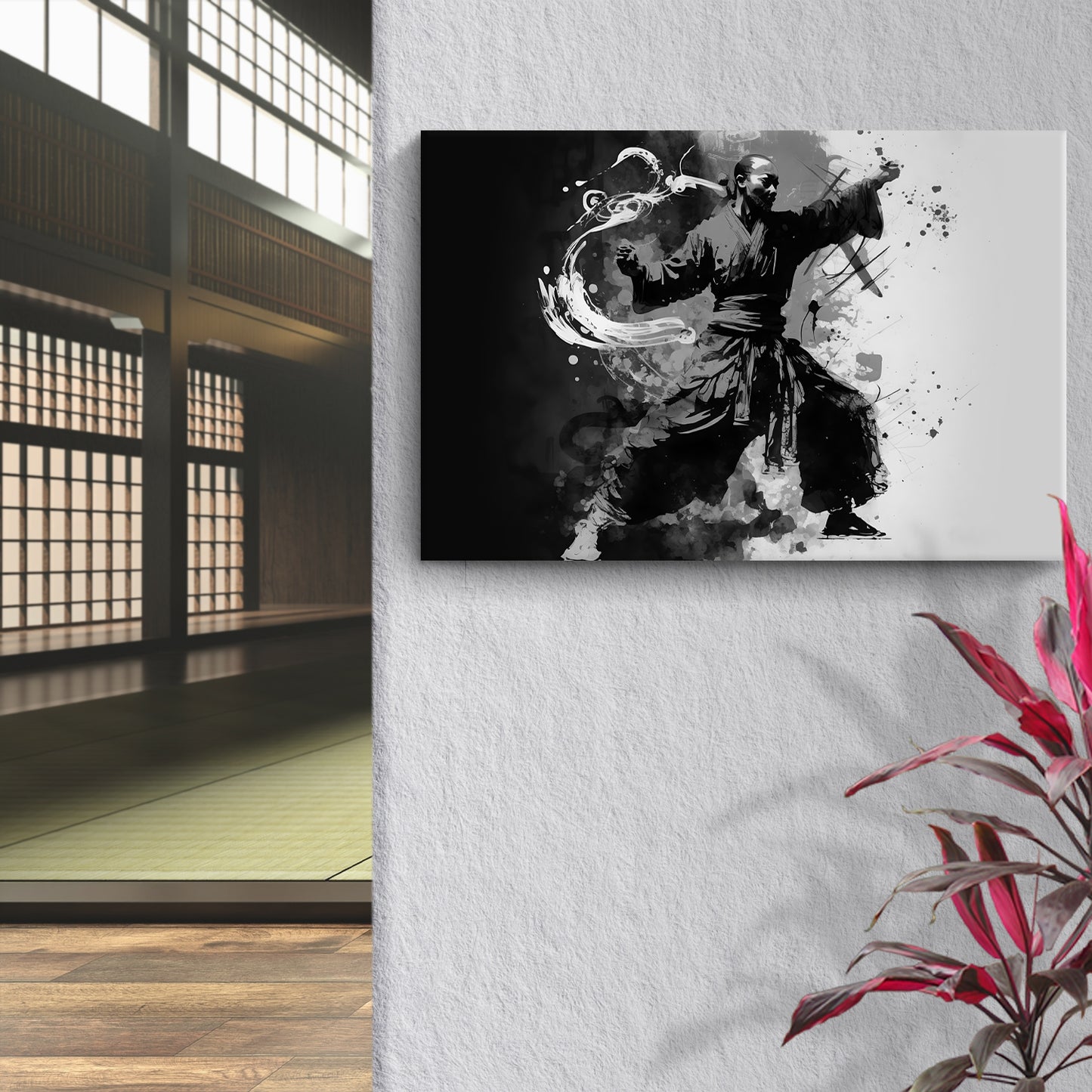 Kung Fu Wudang Fist Canvas Wall Art Style 2 - Image by Tailored Canvases