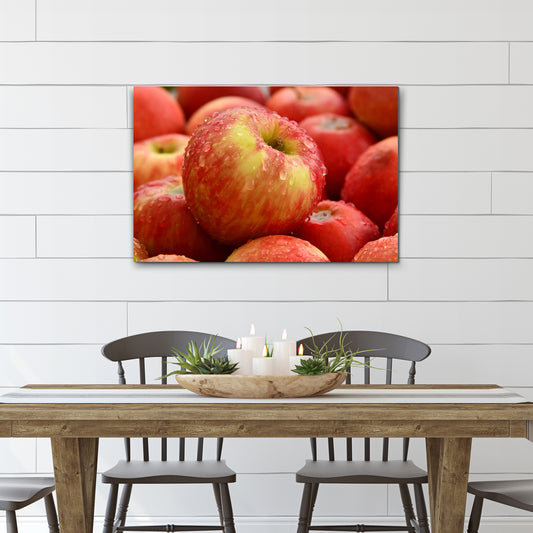 Fruits Apple Canvas Wall Art II
