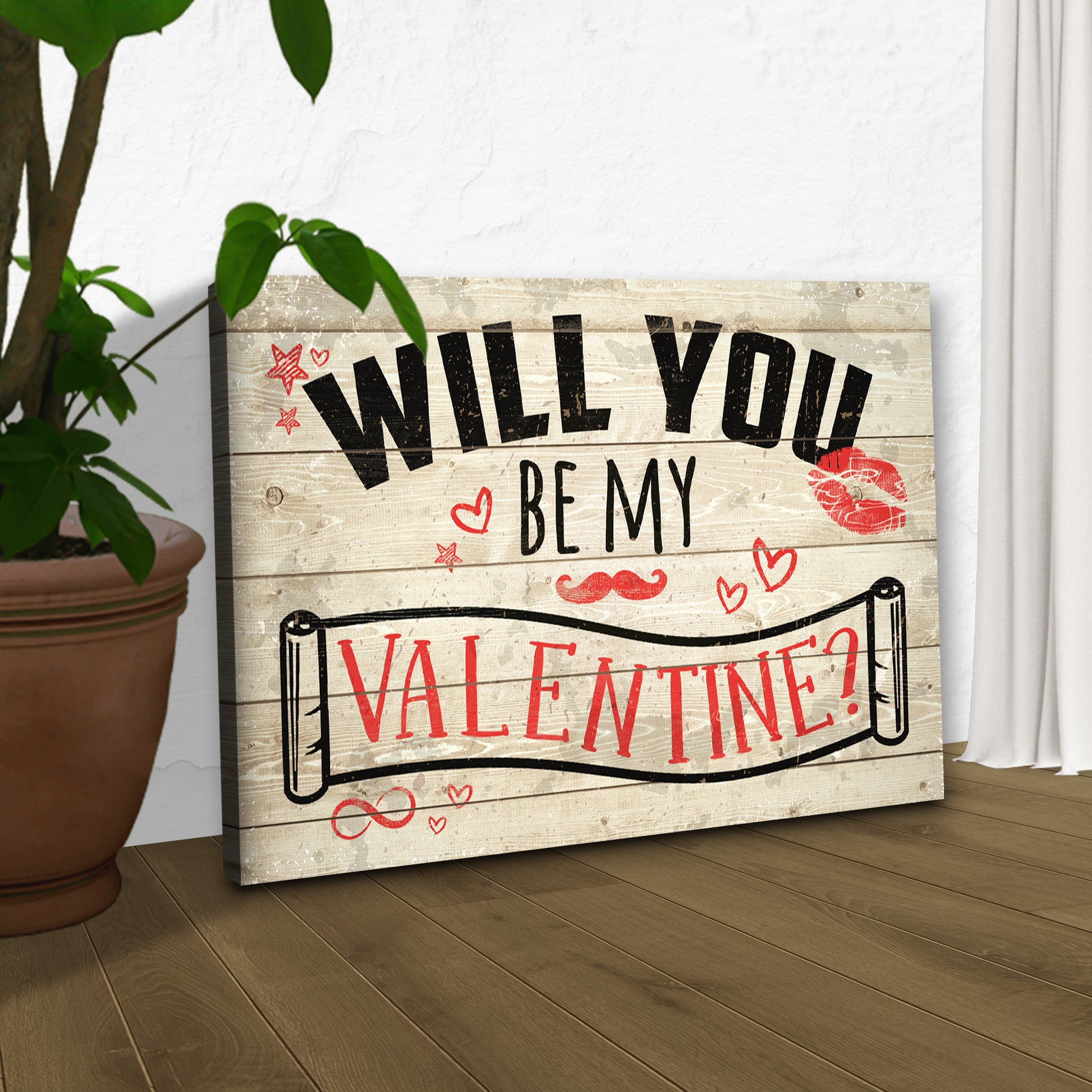 You're My Valentine Sign Style 2 - Image by Tailored Canvases