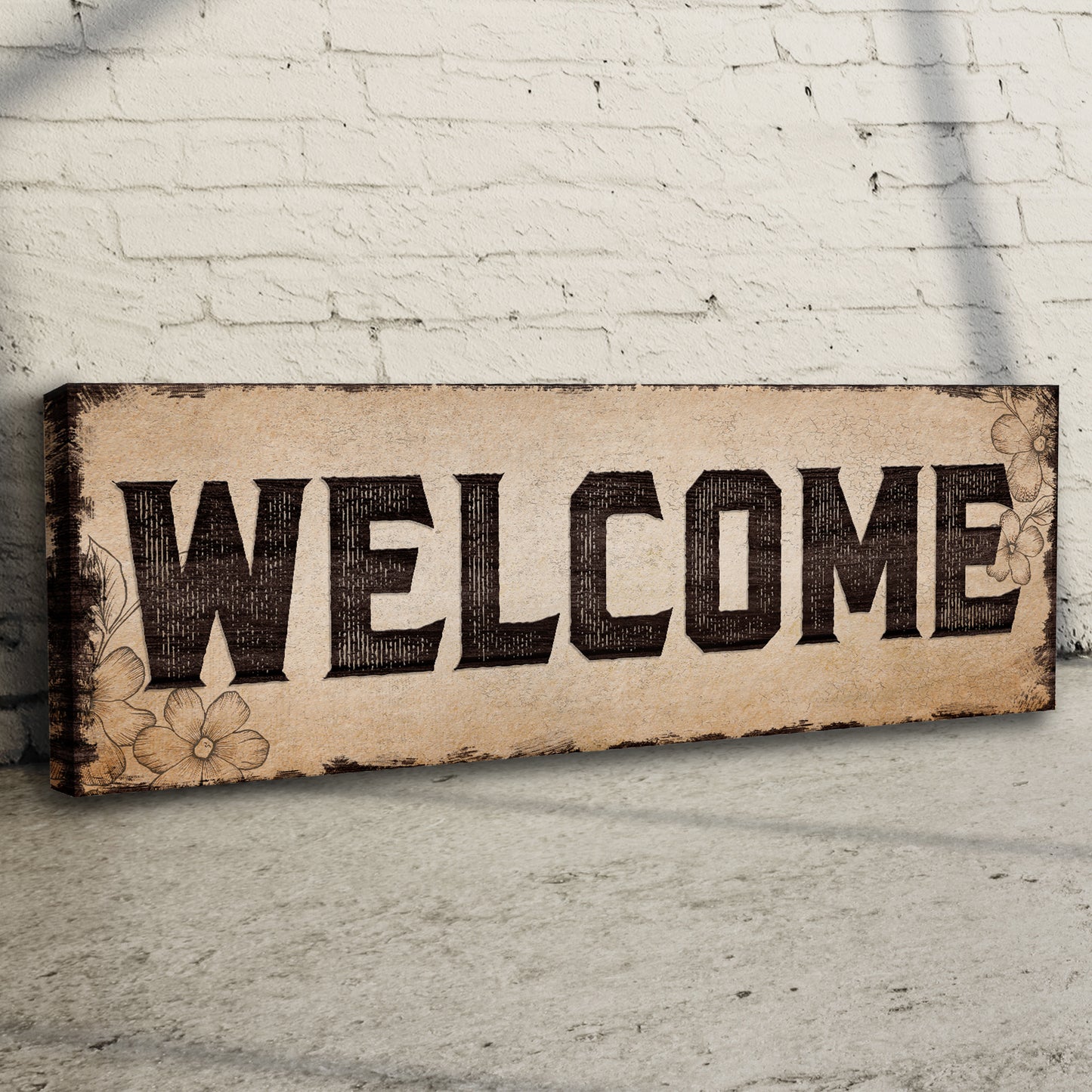 Welcome Sign II Style 2 - Image by Tailored Canvases