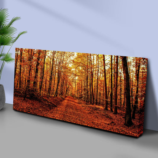 Autumn Tree Forest Canvas Wall Art - Image by Tailored Canvases