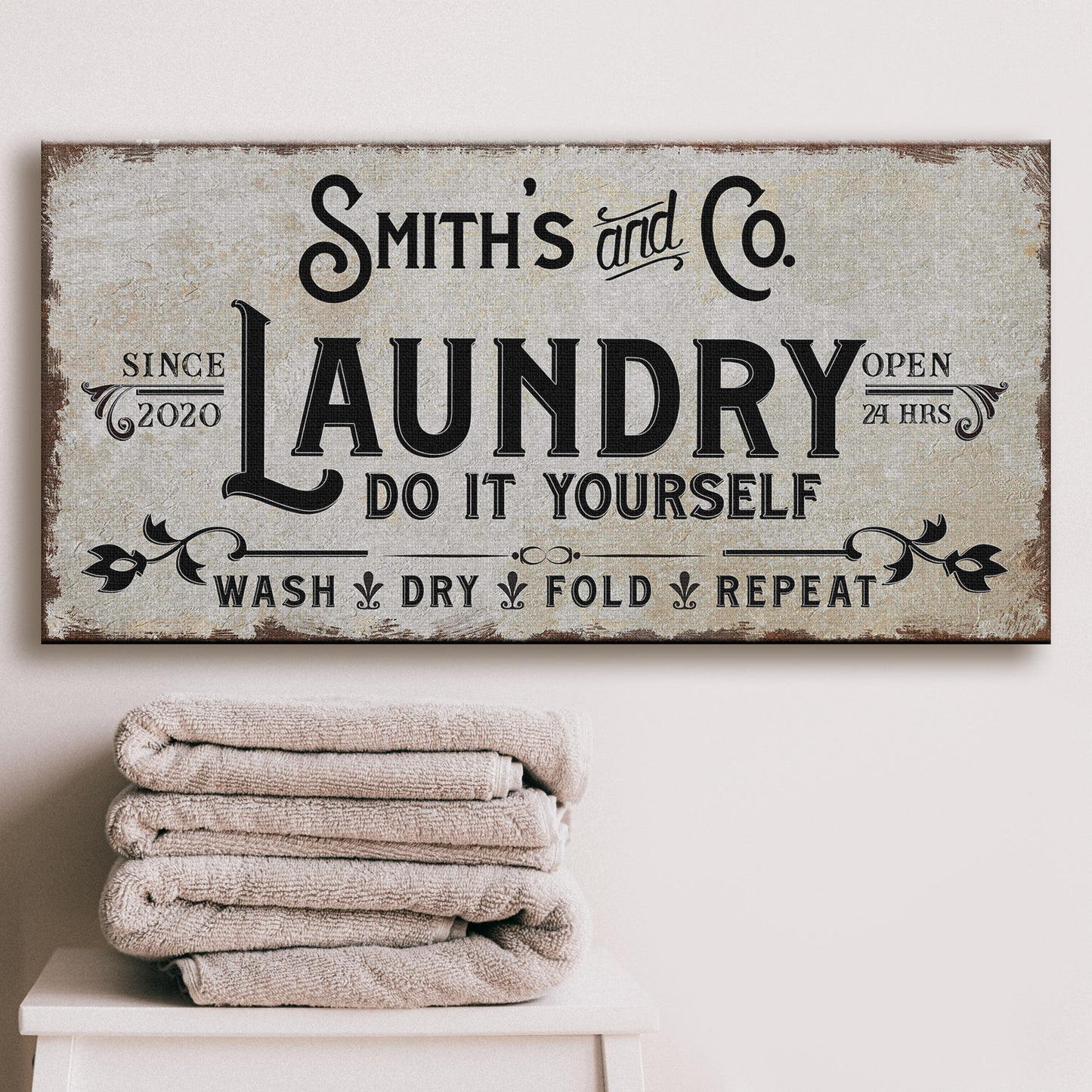 Laundry Room Sign ll - Image by Tailored Canvases
