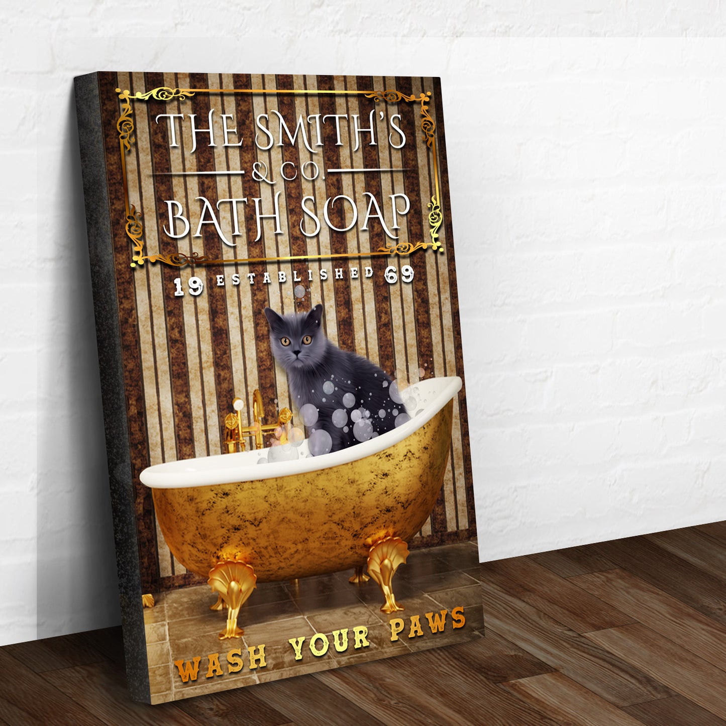 Wash Your Paws Sign - Image by Tailored Canvases