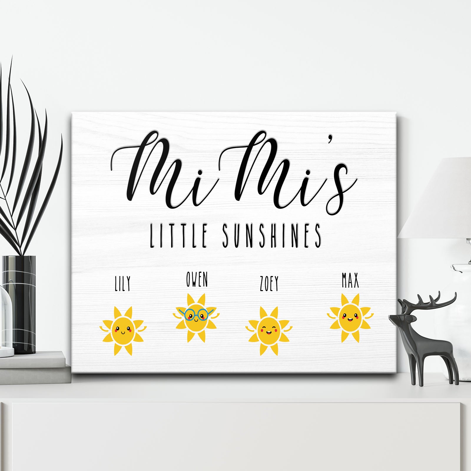 Mimi's Little Sunshines Sign - Image by Tailored Canvases